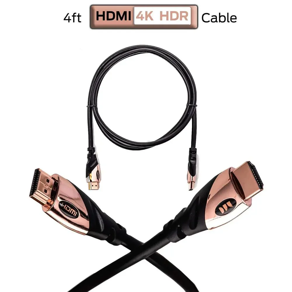 Monster HDMI Cable 8ft 4K Ultra Hd With Ethernet Cord 60/120 Hz